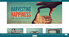 Desktop Screenshot of harvestinghappiness.com