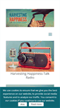Mobile Screenshot of harvestinghappiness.com